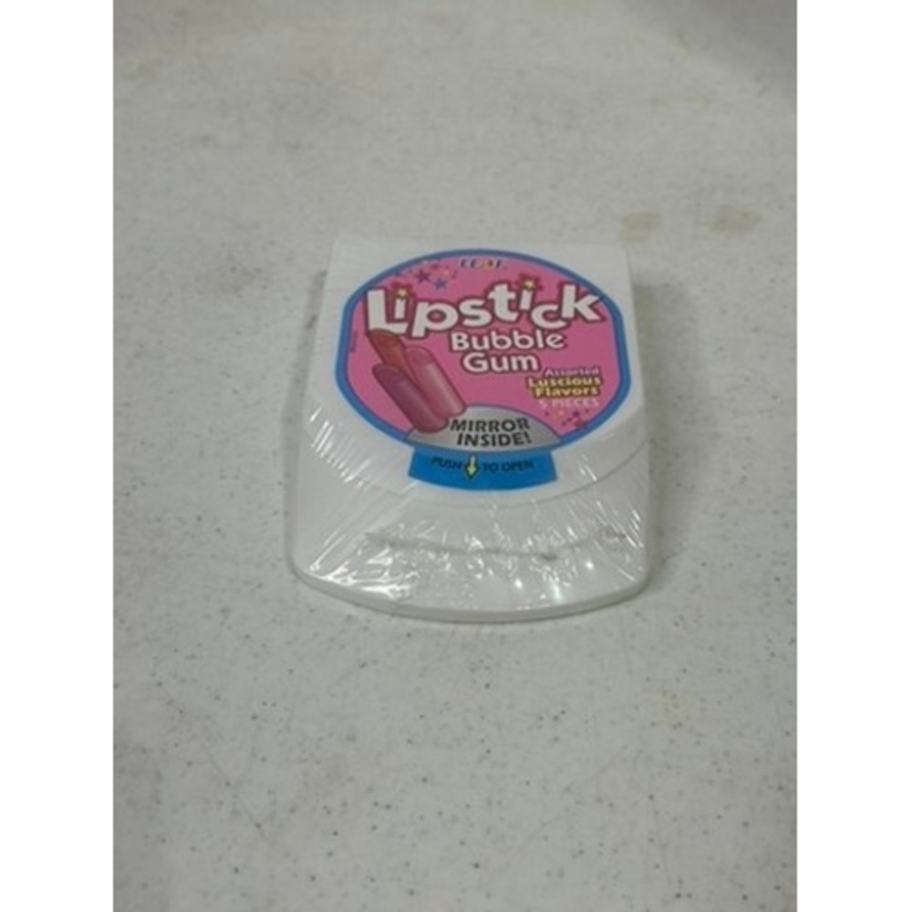 Vintage 1996 Leaf Lipstick Bubble Gum Mirror Inside New Sealed 90s Candy 48654